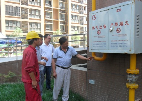 晋城市督导检查燃气管理和执法工作